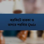 ক্রিকেট তারকা ও তাদের পরিবার Quiz