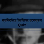 ক্রিকেটের ইতিহাসে রেকর্ডস Quiz