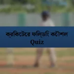 ক্রিকেটের ফিল্ডিং কৌশল Quiz